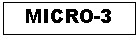 Text Box: MICRO-3